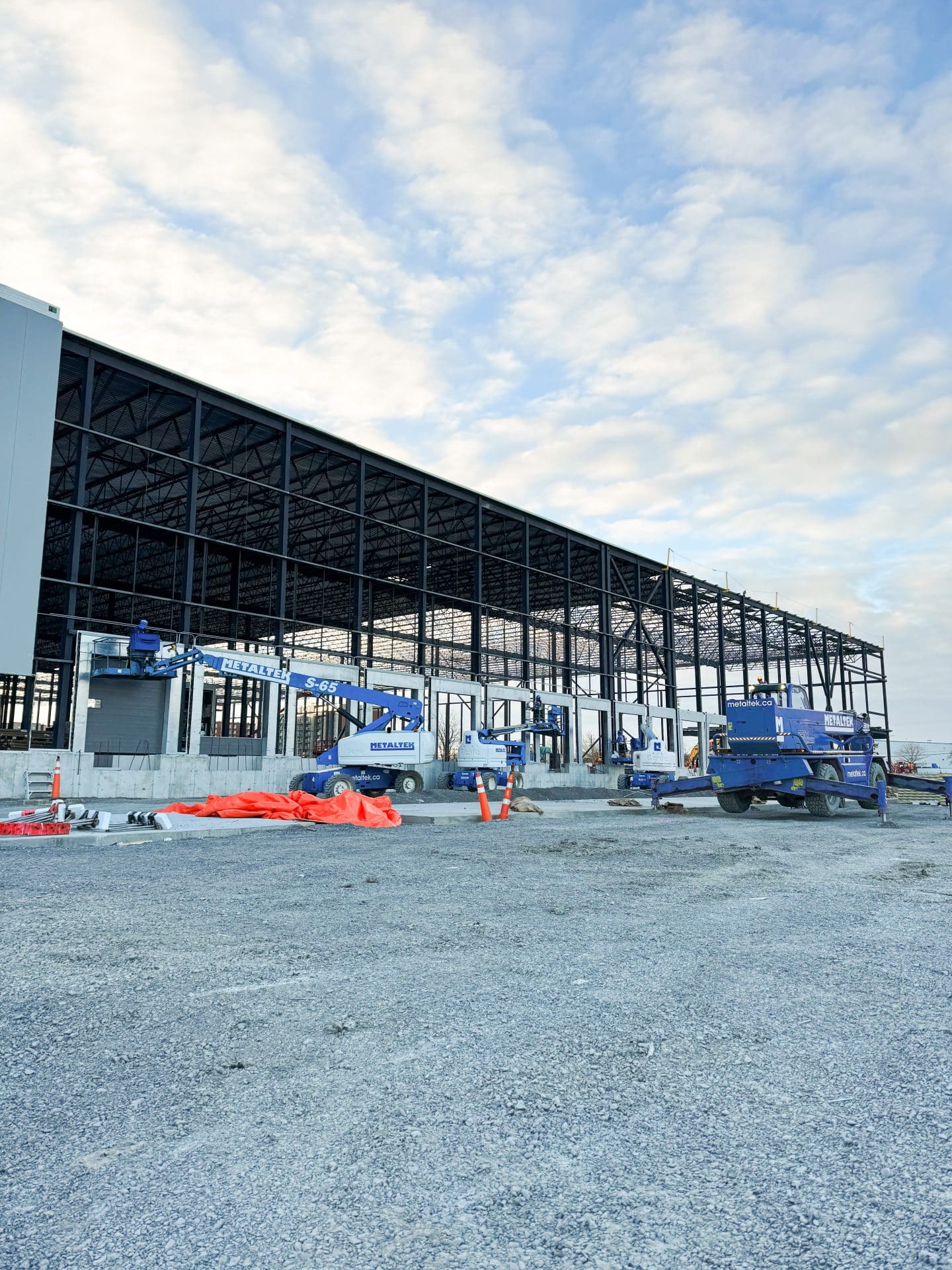 V250 en chantier.