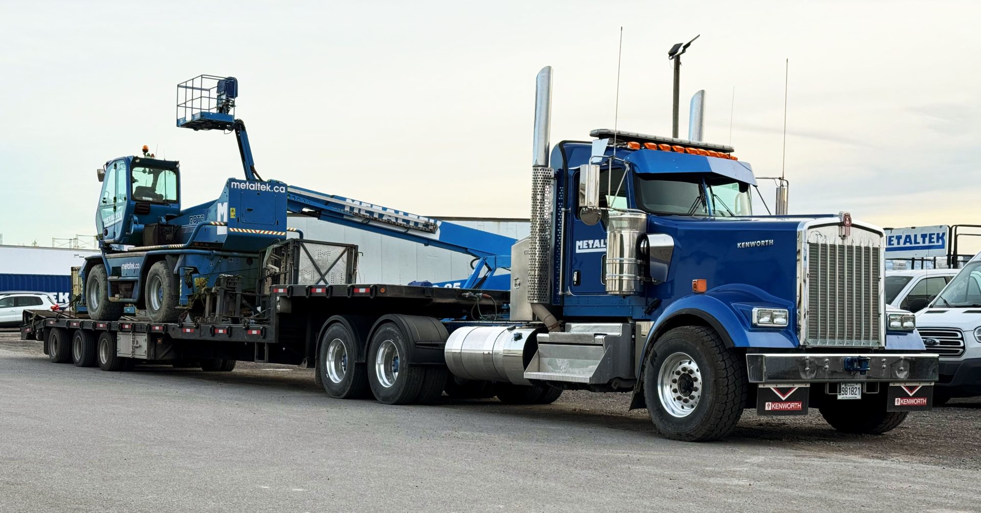 Équipement routier Métaltek.
